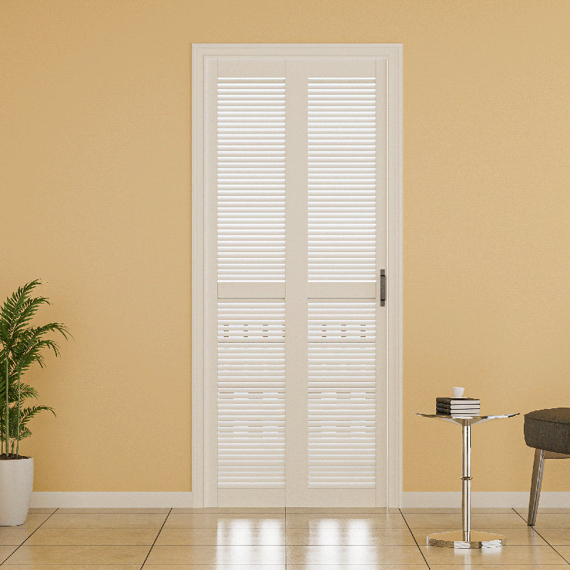 Porte intérieure pliante en bois à double porte pliante 32 po x 80 po H, 32 po x 80 po