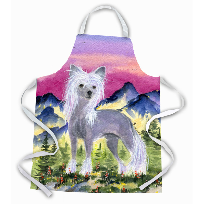 No Pattern Bib Apron