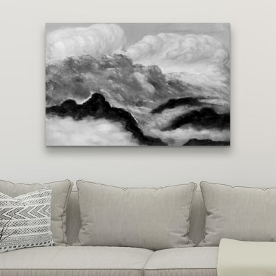 Grey Clouds - Landscapes Office Canvas | Home Decor Art