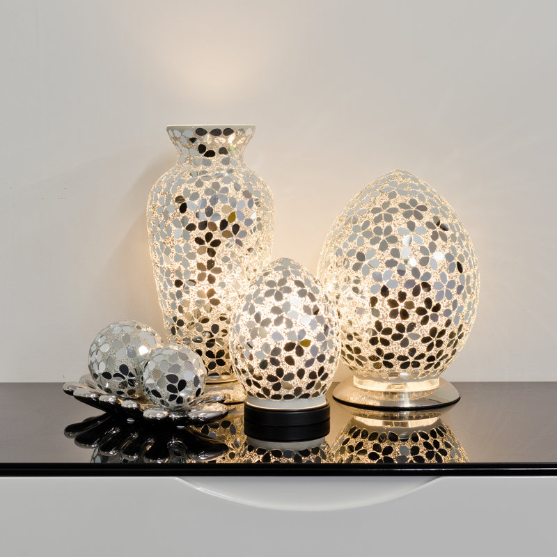 Culler Novelty Lamp, Mirrored