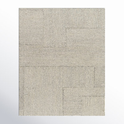 Elmina Hand Tufted Wool Abstract Indoor Rug