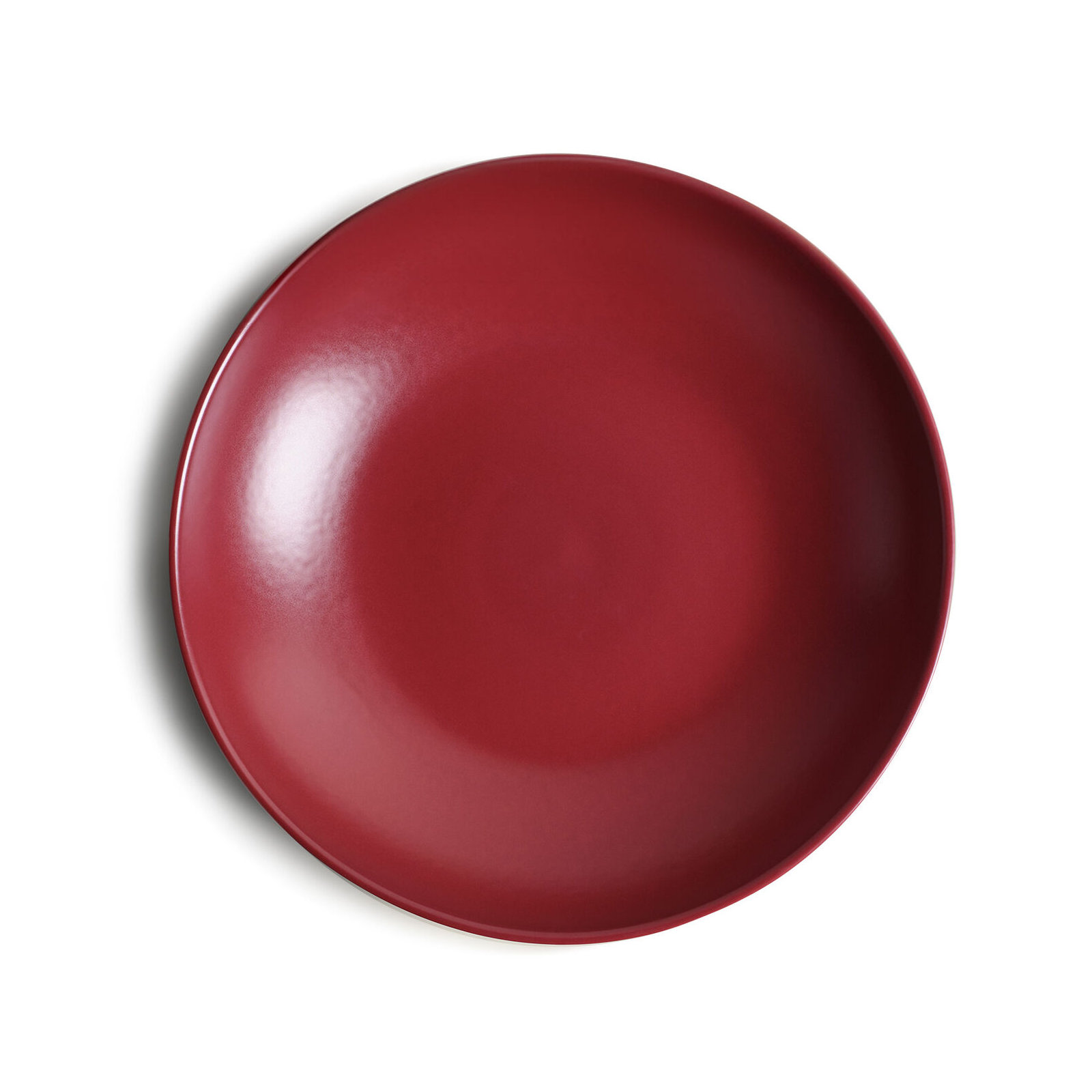 Year & Day Ceramic Low Serving Bowl, Plum