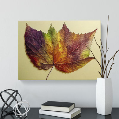 Autumn Leaf Vol.1 - Wrapped Canvas