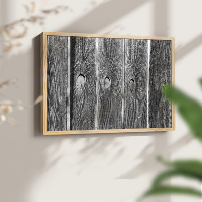 Found Textures II -Framed Print - Restickable