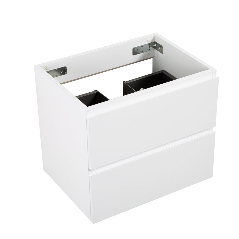 Wall Mount Bathroom Vanity WITHOUT Basin With Two Drawer