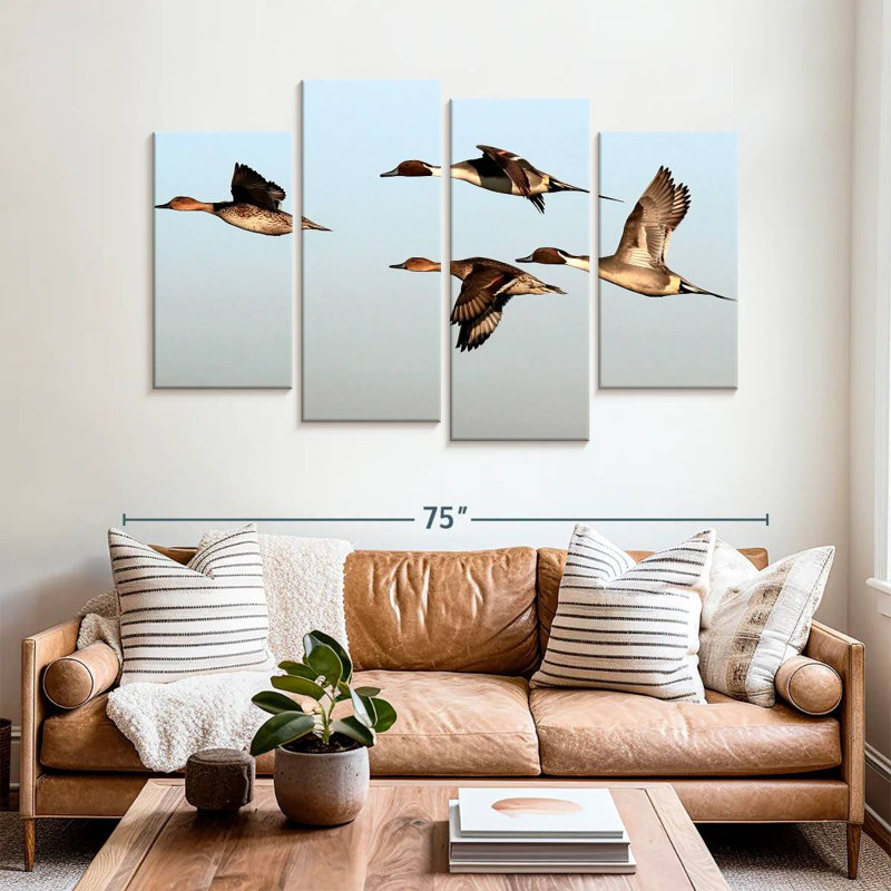 Brampt Pintail Ducks, 42" H x 68" W