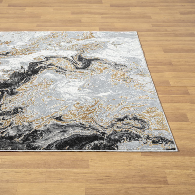 Hetal Abstract Indoor Rug, Runner 2' x 7'