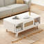 Table basse en rotin avec rangement 43,3 po pour le salon-264633813