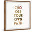 Own Path II by Marmont Hill - Single Picture Frame Print-37938545