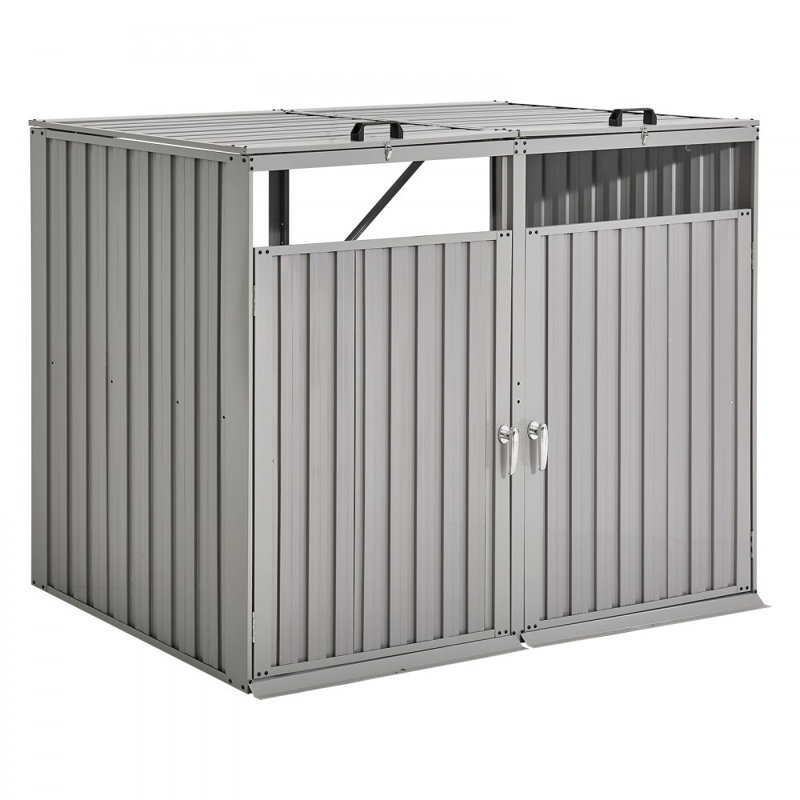 Remise pour poubelle 2 x 52,79 gallons pour poubelles