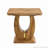 Sticker-Patterned MDF Square Coffee Table