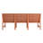 1-Piece Indoor/Outdoor Furniture 3-Seater Sofa Waterproof PP Material - Easy Assembly Patio Conversation Set-1572655433