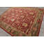 Tapis multicolore touffeté à la main en laine de couleur rouille traditionnelle olive rouge-1132387353