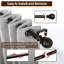 Tringle à rideaux ajustable robuste de 1 po avec embouts sphériques Danikah-1170985193-1174407920
