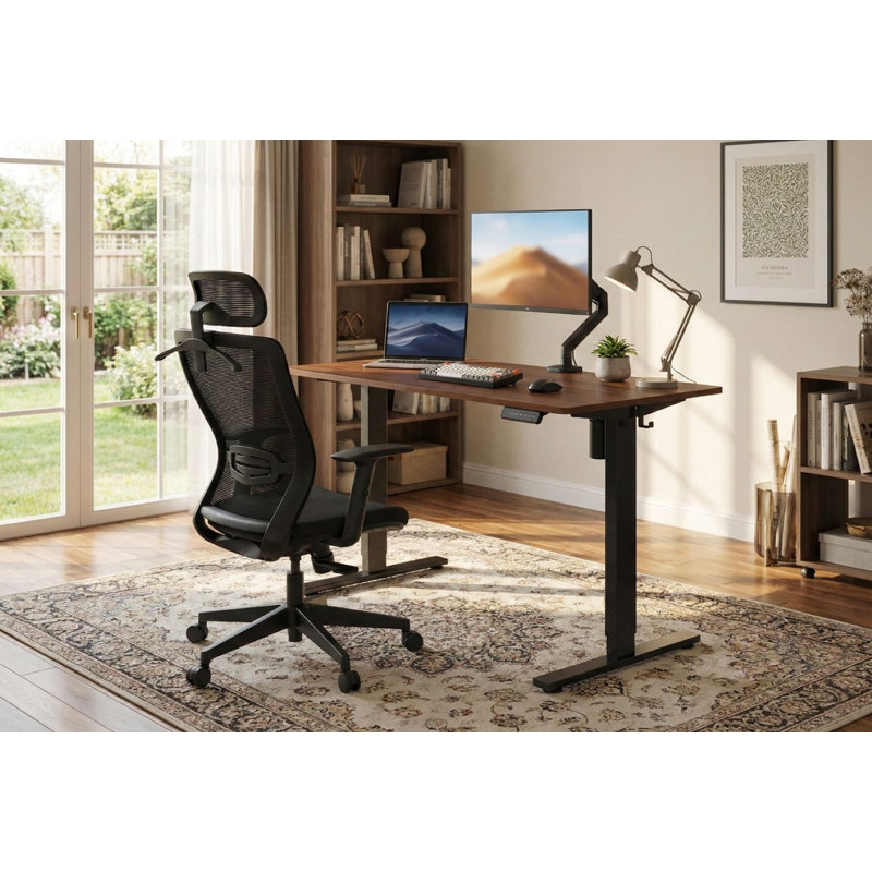 Chaise de Bureau Ergonomique Zynix | Soutien Lombaire Réglable