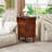 2 Drawer Modern Sofa Side Table