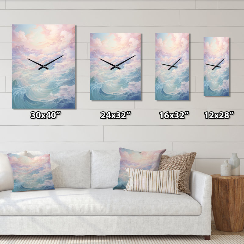 Horloge murale Crystallee, Moyen