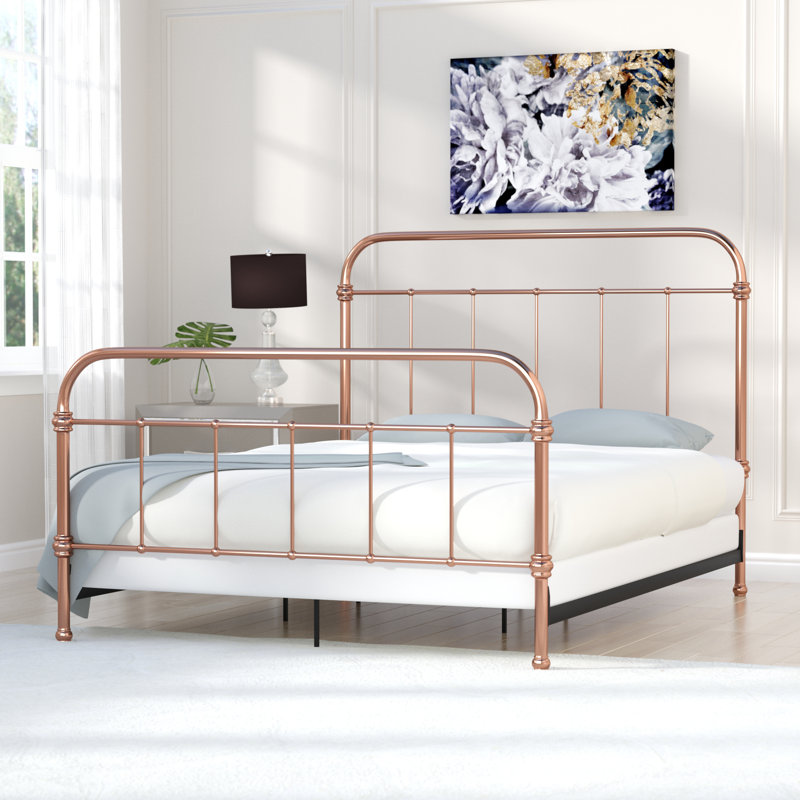 Boorman Metal Slat Bed, California King