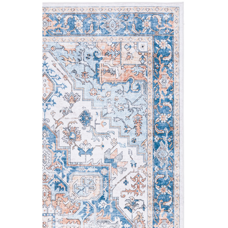 Maruin Performance Machine Washable Oriental Rug, Rectangle 6' x 9'