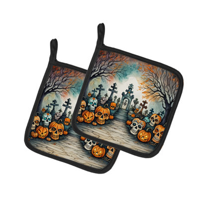 Paire de supports à casseroles Calaveras