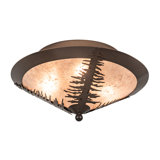 Domaine 3 - Light Semi Flush Mount