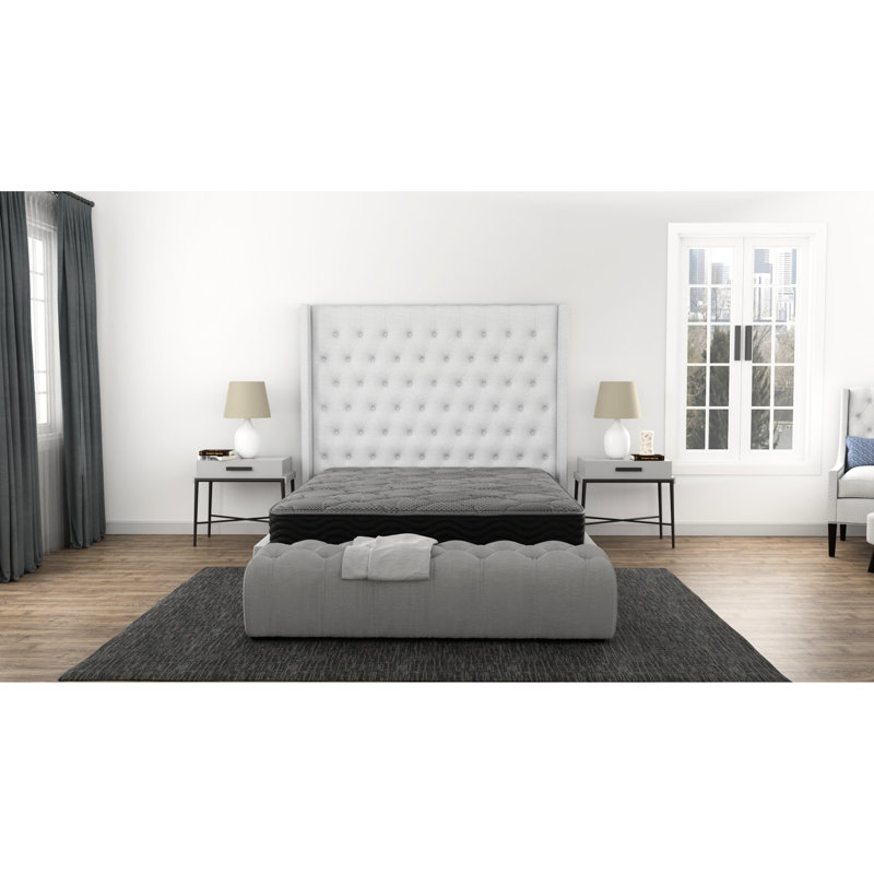 Matelas simple de 8 po - avec ressorts ensachés et ressorts ensachés pour un soutien optimal, Lit simple