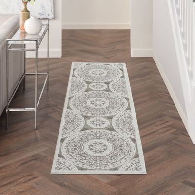 Tapis taupe moderne Romelia