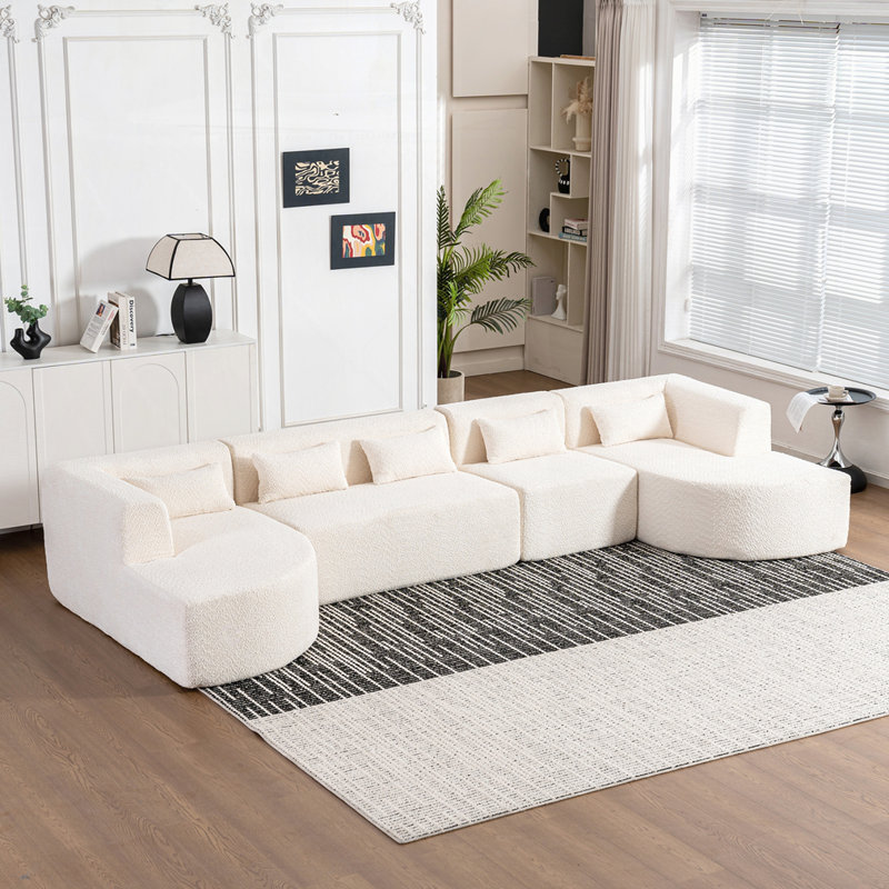 Canapé 144 po, Beige
