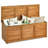 FRESCOLY 47.5'' W 47 Gallons Solid Wood Acacia Storage Bench in Brown