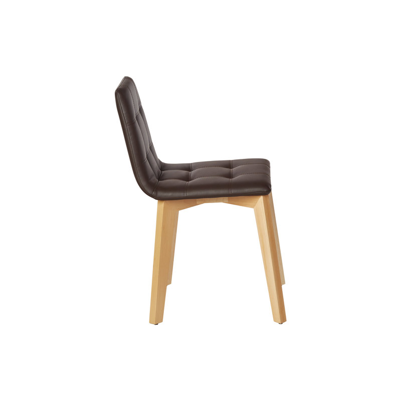 Chaise d’appoint rembourrée naturelle Sturm