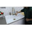 33'' L x 22'' W Waterfall Kitchen Sink, Drop-In Quartz Single Bowl Kitchen Sink With Pull-Down Faucet, Sink Grid, Cutting Board and Colander-106633139-106633144
