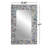 Multi Colored Paper Handmade Recycled Magazine Frame Room Wall Mirror,