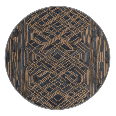 Machine Washable Space Gray Area Rug