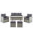 Harrisonville 7 - Person Patio Conversation Set