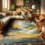 Rectangle 152 cm x 76 cm Area Rug