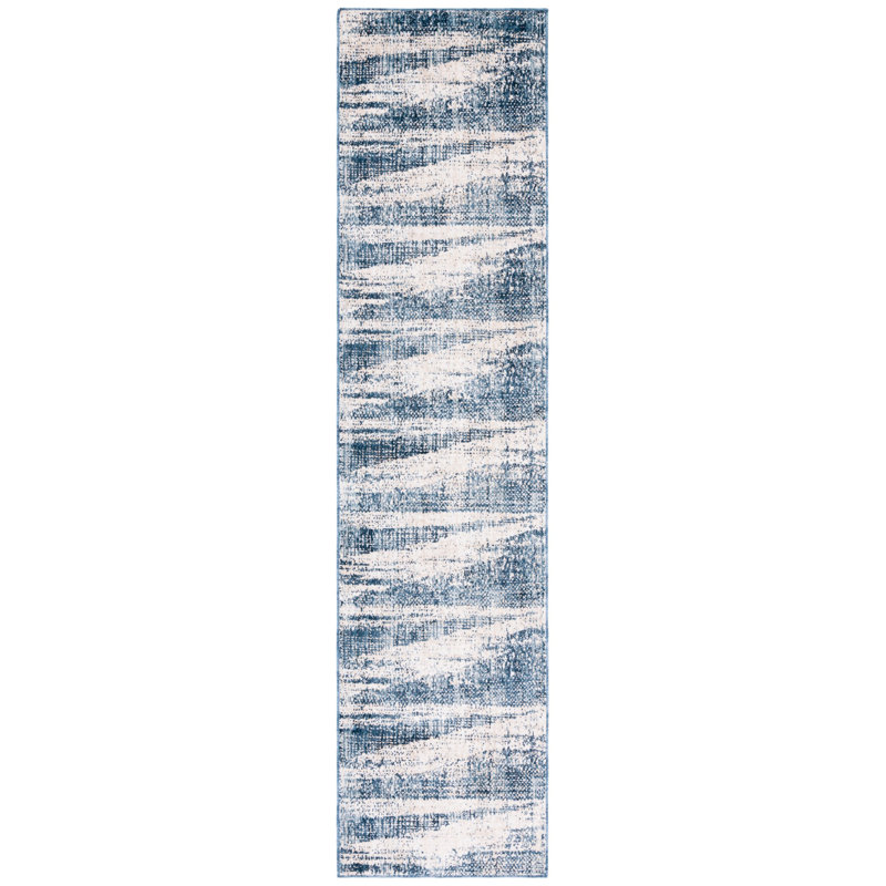 Olympia Performance Abstract Rug, Runner 2'3" x 9'