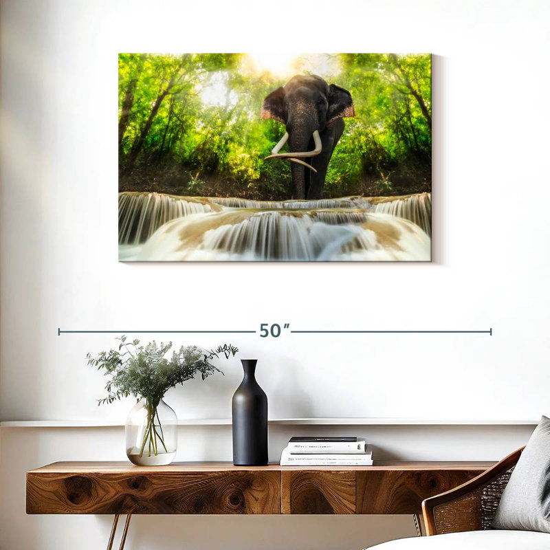 Brampt Waterfall Elephant