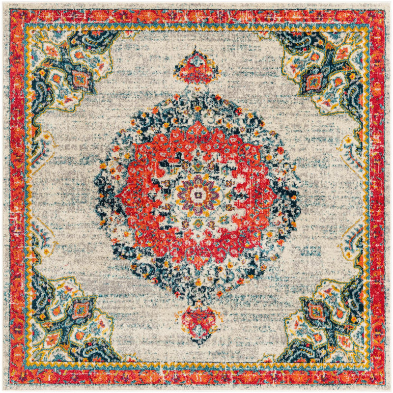 Pennylane Oriental Indoor Rug, Square 7'1"