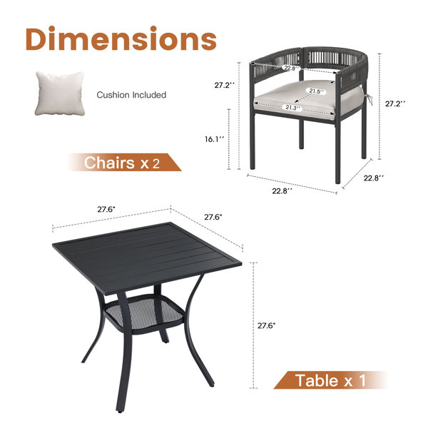 Dimensions du produit