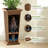 Set of 2 Large Tall Planter for Indoor or Outdoor - 24 inch Planter with Tray for Porch, Tall Outdoor Planter for Patio, Backyard, Large Planters for Outdoor Indoor Plants-406418968