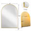 Armoire à pharmacie avec miroir 24 "H 35,8" H Junot