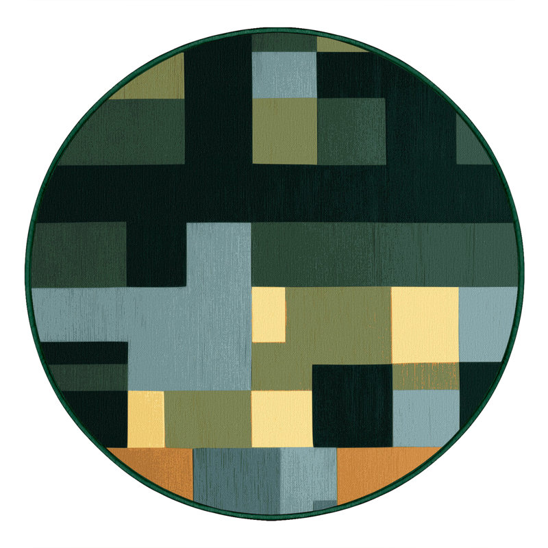 Tapis modulaire, Rond 3 pi