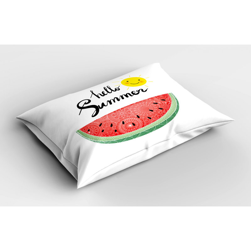 Sun Polyester Sham Set, Twin