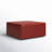 Balf 36" Faux Leather Square Pouf Ottoman-1802597367