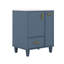 Meuble-lavabo 24 po avec lavabo, armoire de salle de bain avec tablette de porte, tiroir profond, panier coulissant à 2 niveaux-119691052
