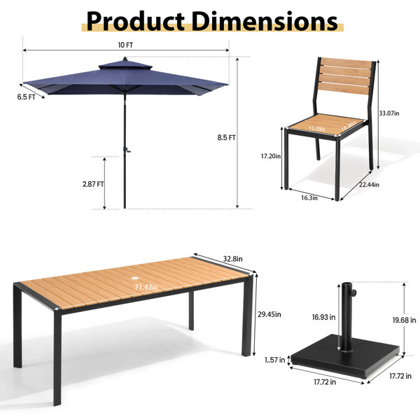 Dimensions du produit