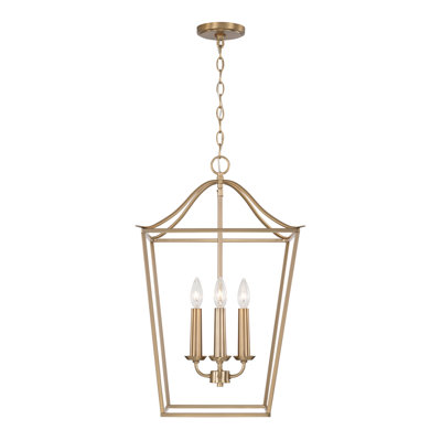 Luminaire suspendu 4 lumières Heidrun