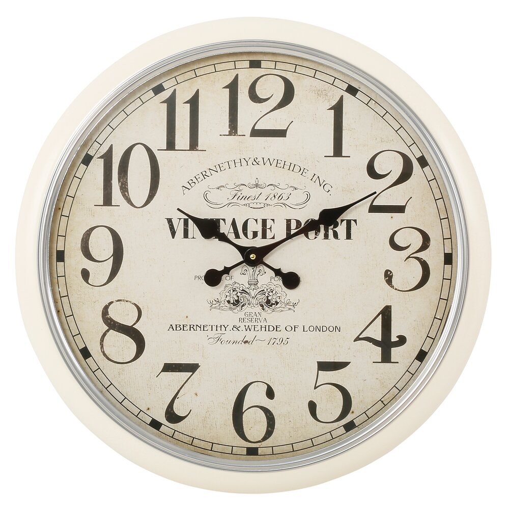 Analoge Wanduhr Port XXL 63 cm