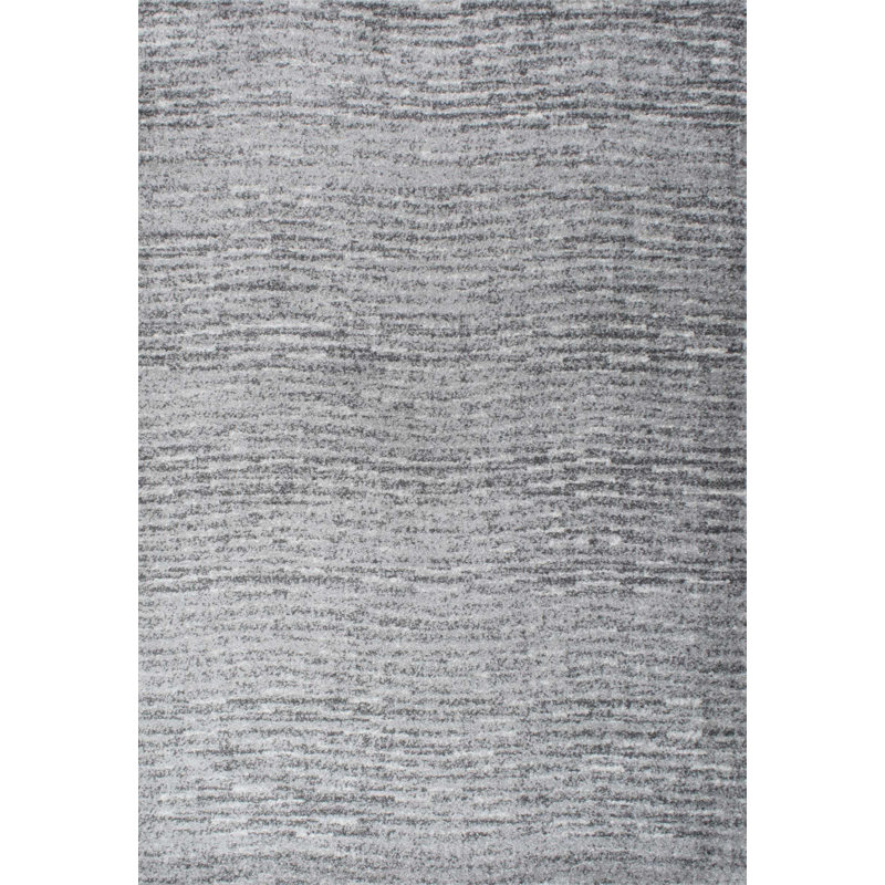 Artimas Abstract Transitional Performance Gray Rug, Rectangle 4' x 6'