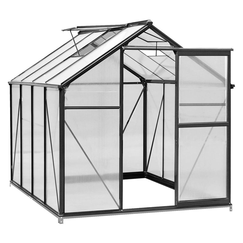 Serre extérieure, serres en polycarbonate pour l'extérieur, 96"